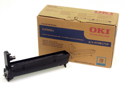 OKI Cyan Image Drum C6000/C6050