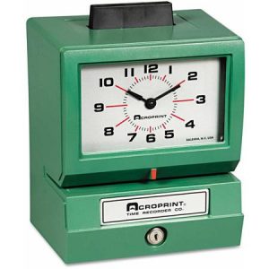 Acroprint Model 125 Time Clock
