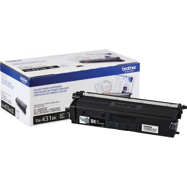 Brother TN431BK Black Toner Cartridge