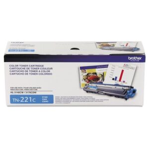 Brother TN-221C Cyan Toner Cartridge