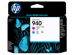 HP 940 Magenta Cyan Printhead