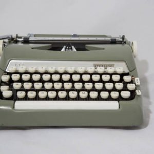 Vintage Smith Corona Sterling 12 Portable Typewriter