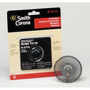 Smith Corona Script K Series Printwheel